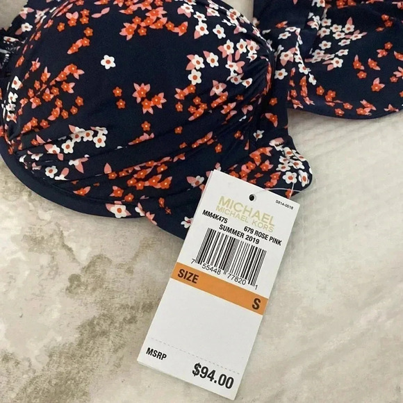MICHAEL Michael Kors Cap Sleeve Underwire Bikini Top - Picture 7 of 7